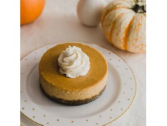 綿密絲滑的焙茶南瓜芝士蛋糕！