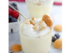 絲滑又輕盈的香草牛奶布??！