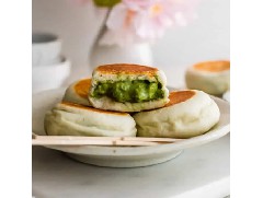 平底鍋版本！松軟易上手的抹茶夾心小餅！