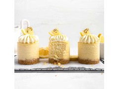 濃郁又清香的迷你柚子芝士蛋糕！