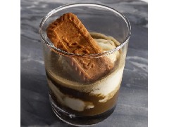 焦香濃郁的焙茶阿芙佳朵！